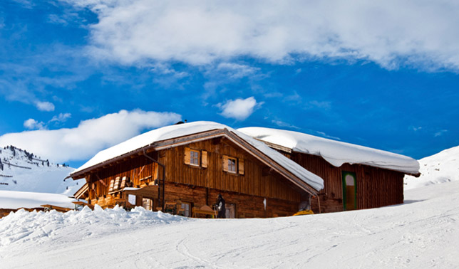 Proteja su madera del sol y la nieve