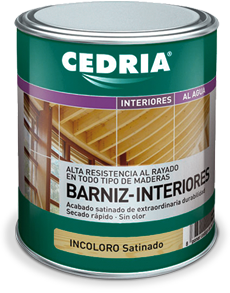 CEDRIA B-15 · Pintura Intumescente blanca para madera